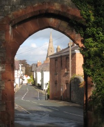 Ruthin from gatehouse 